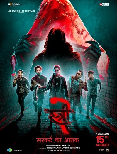 Stree 2 Sarkate Ka Aatank (2024) Hindi ORG Movie HDRip | 1080p | 720p | 480p | ESubs | Moviesflix