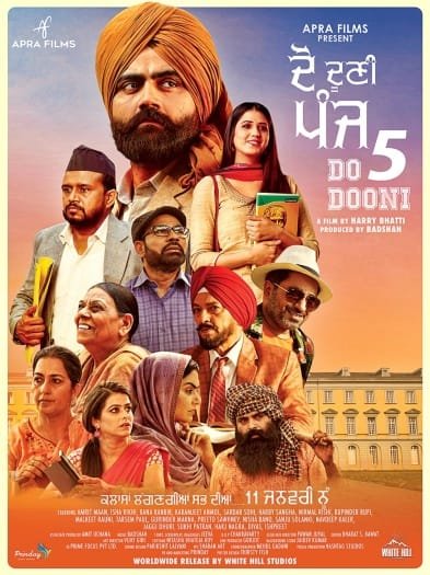 Do Dooni Panj (2019) Punjabi ORG Movie HDRip | 1080p | 720p | 480p | ESubs | Moviesflix